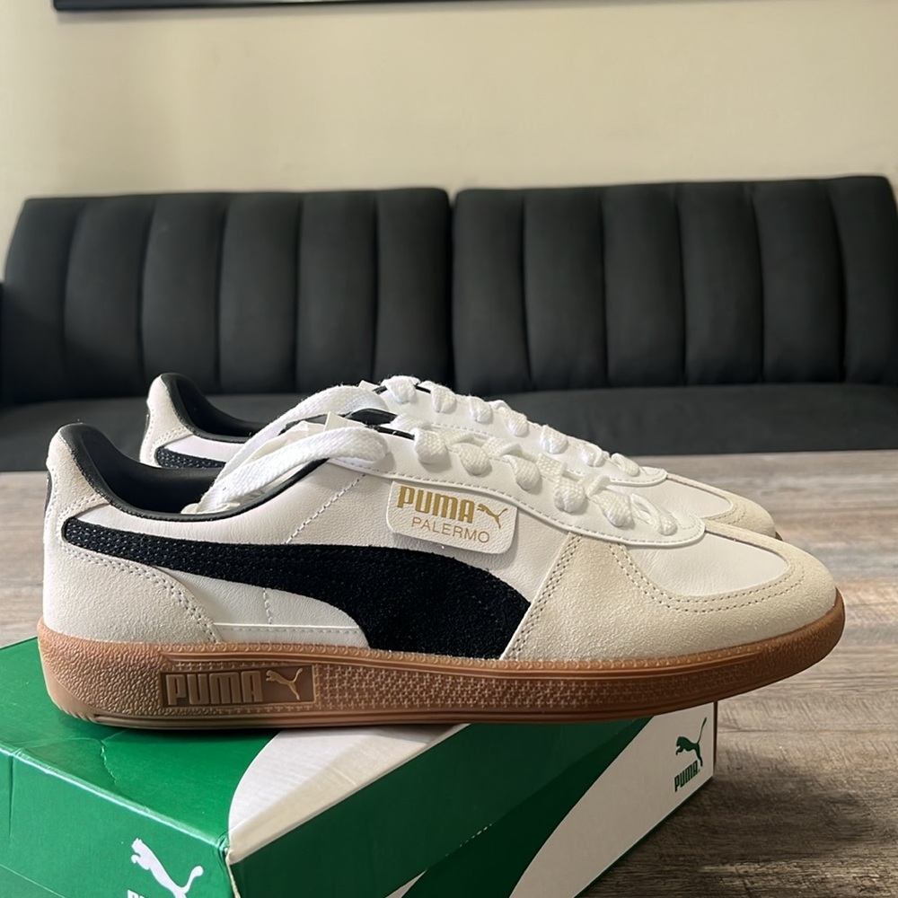 NWT Puma Palermo Leather Women's Sneakers - 39764701 - Picture 14 of 16